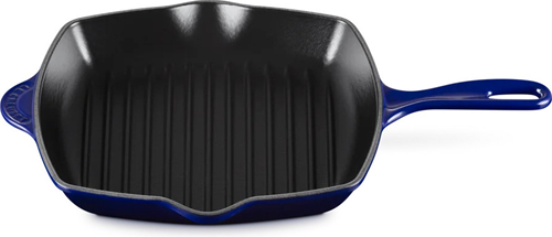 Le Creuset Skillet Grill  Vierkant 26cm Indigo