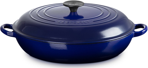 Le Creuset Campagnard  Rond  30cm 3,5l Indigo