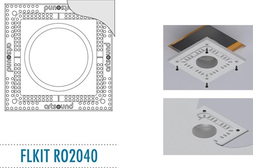 ARTSOUND FLUSH MOUNT KIT FLKITRO2040