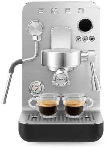 Smeg EMC02BLMEU Mini Espresso koffiemachine - 1,7L - Zwart