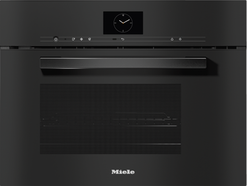 Miele DGM 7640 Inbouw Stoomoven met microgolven Obsidiaanzwart