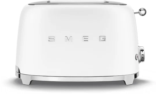 SMEG TSF01WHMEU Broodrooster - 2 sleuven 2 sneden - mat wit