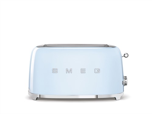 SMEG TSF02PBEU Broodrooster - 2 sleuven 4 sneden - pastelblauw