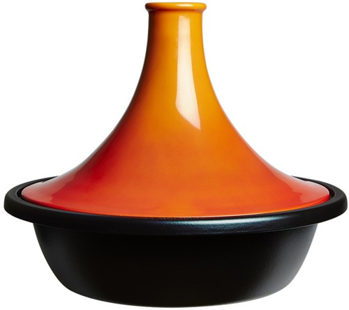 Le Creuset Gietijzeren tajines in Oranjerood 31cm 3,7l