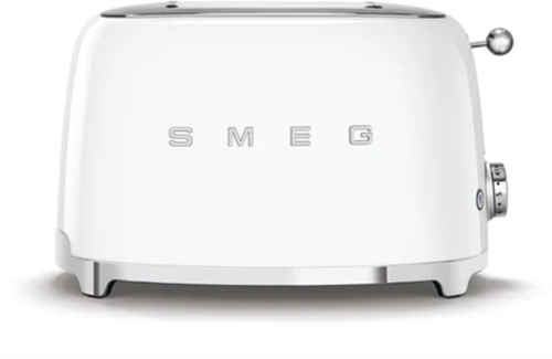 SMEG TSF01WHEU Broodrooster - 2 sleuven 2 sneden - wit