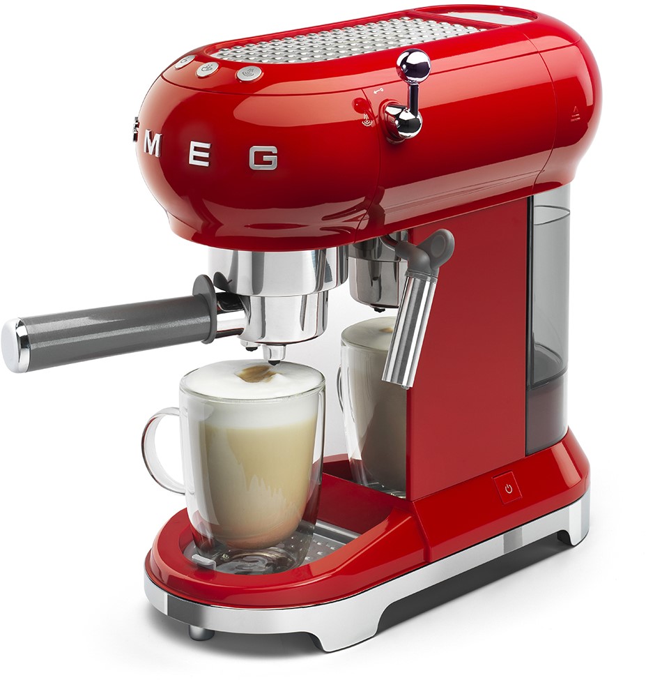 ECF01RDEU Espresso koffiemachine - rood | Profilec.be