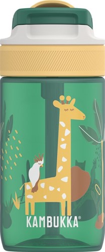 Kambukka Lagoon Drinkfles 400ml - Wild Safari met geïntegreerd rietje