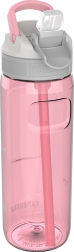 Kambukka Lagoon Drinkfles 750ml - Rose Lemonade met geïntegreerd rietje