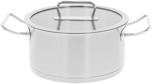 Demeyere Diverto 3 Kookpot 16 cm met glasdeksel, 1,5 liter