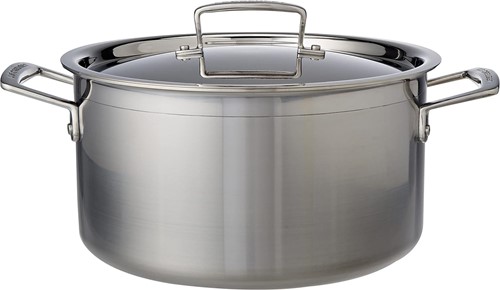 Le Creuset RVS kookpan 24cm 6l