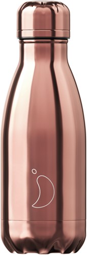 CHILLY'S Bottle 260ml Chrome Rose Gold