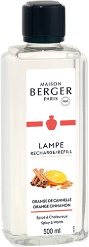 Lampe Berger - Orange Cinnamon - 500 ml - Navulling voor lamp