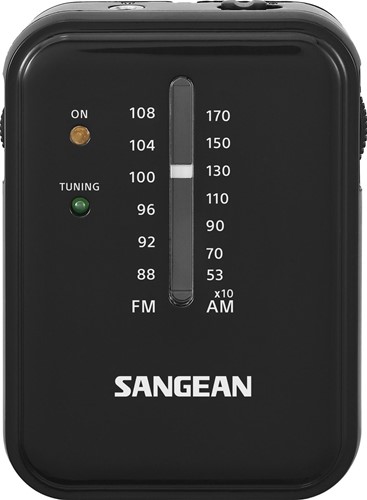 SANGEAN SR-32 (Pocket 320), Pocket Radio, zwart