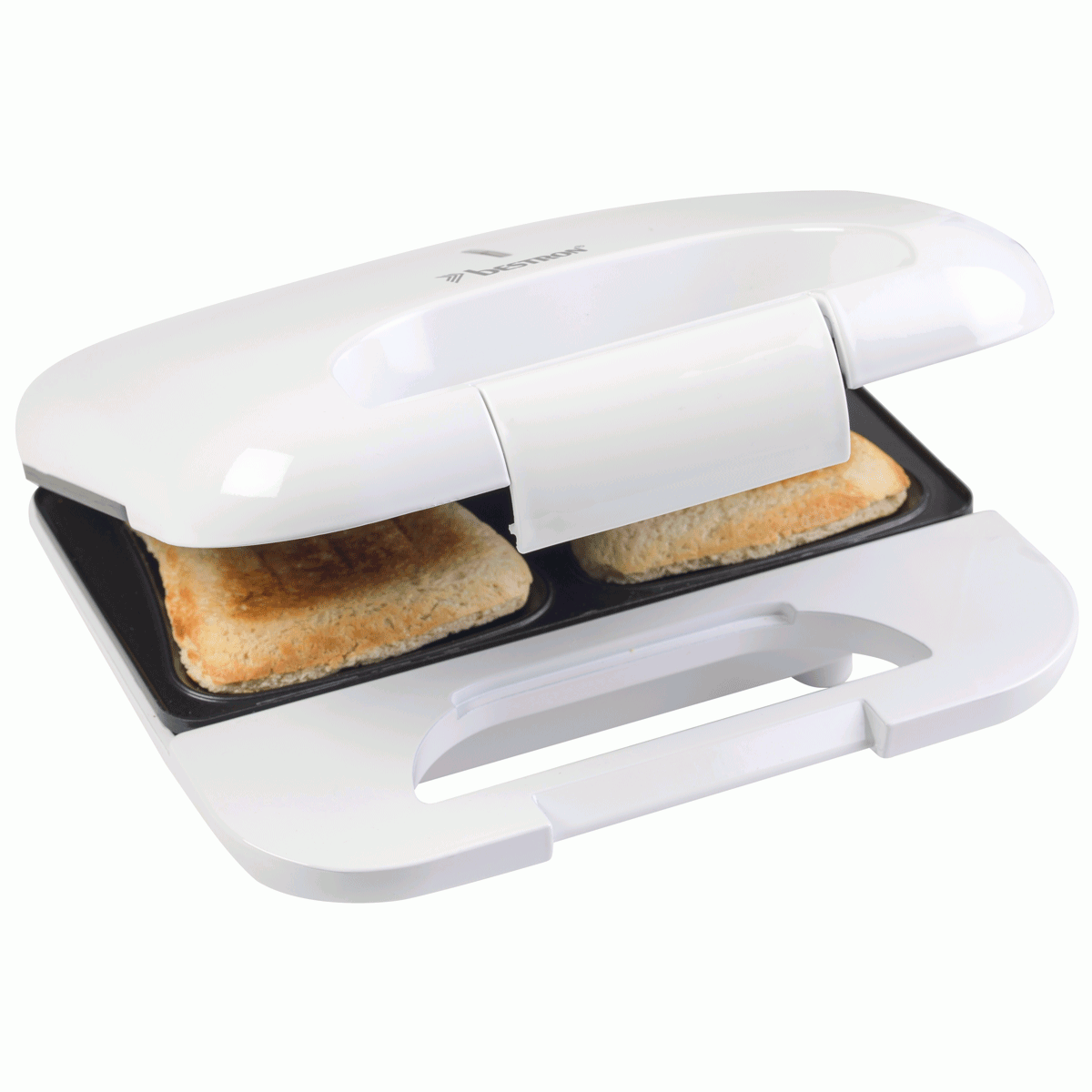 BESTRON ASM750W Sandwich Maker hele boterhammen wit