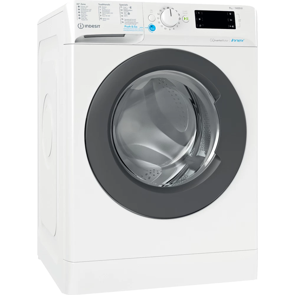 Indesit BWEBE71485XWKN Vrijstaande wasmachine voorlader 7kg