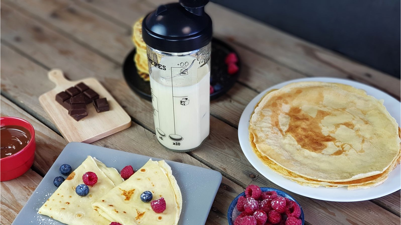 Cookut - Miam Vegan - Crepes and pancakes shaker