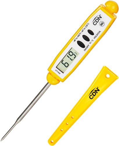 CDN Kernthermometer digitaal pocketmodel, geel