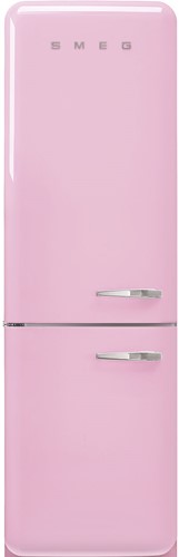 Smeg FAB32LPK5 Koelkast/diepvriezer 196 cm roze - links