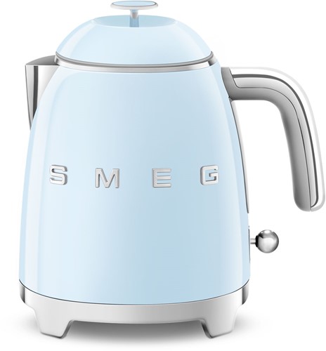 Smeg KLF05PBEU Mini waterkoker - volume 0,8 liter - pastelblauw