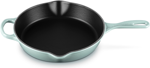 Le Creuset Braad- / Stoofpan Signature  Rond 24cm 4,2l Sea Salt