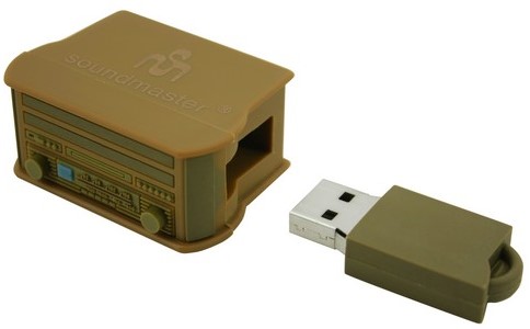 Soundmaster NR5U 8 GB- USB- Stick in stijl van de NR513