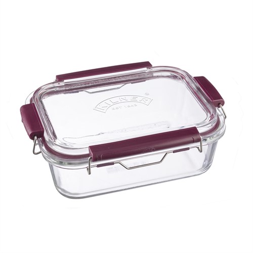 Kilner Fresh Storage rechthoekige voorraaddoos uit glas 1.4L