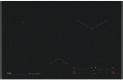 AEG TII84B10FZ 6000 Inductiekookplaat 80 cm