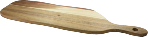 Point Virgule Serveerplank met handvat uit acaciahout 76x22x1.8cm