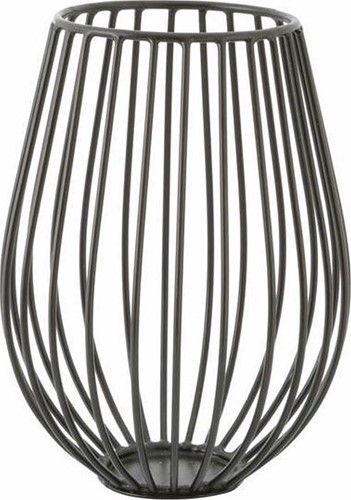 Point Virgule Wire kaarshouder zwart ø 14cm