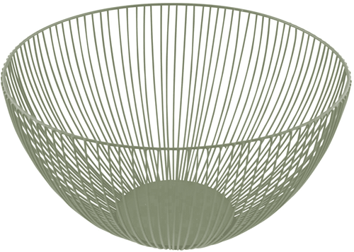 Point Virgule Wire mand saliegroen